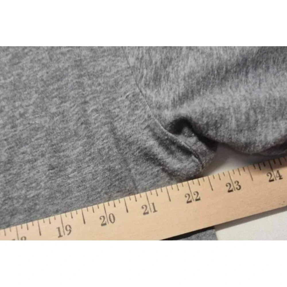 Nike Dri-Fit men's gray athletic basic‎ t-shirt sz. XL black swoosh logo